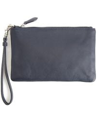 ROYCE New York - Zippered Leather Wristlet Wallet - Lyst