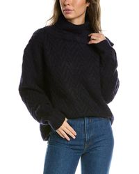 Lea & Viola - Chunky Wool-Blend Sweater - Lyst