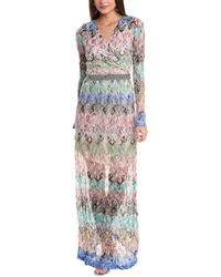 M Missoni - Knit Maxi Dress - Lyst