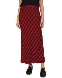 Bella Dahl - Side Slit Bias Maxi Skirt - Lyst