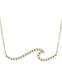 Diamond Select Cuts - 0.10 Ct. Tw. Diamond 14k Necklace - Lyst