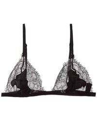 Kiki de Montparnasse - Giselle Soft Silk-Trim Bra - Lyst