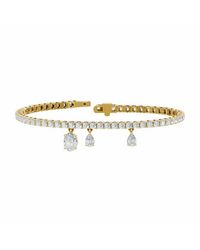 Lab Grown Diamonds - 14K 6.64 Ct. Tw. Lab-Grown Diamond Bracelet - Lyst