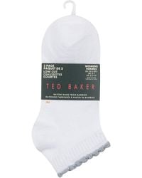 Ted Baker - Set Of 3 Low Cut Sock - Lyst