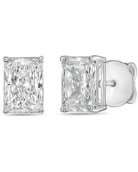 Diana M. Jewels - Diana M. 14K 15.00 Ct. Tw. Lab-Grown Diamond Stud Earrings - Lyst
