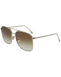Victoria Beckham - Hammered 59mm Sunglasses - Lyst