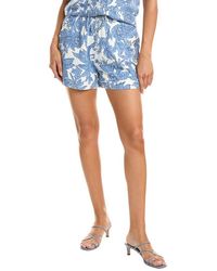 Fate - Linen-Blend Short - Lyst