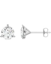 Lab Grown Diamonds - 14K 1.50 Ct. Tw. Lab-Grown Diamond Earrings - Lyst
