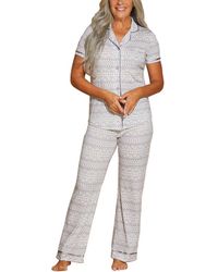 Cosabella - 2pc Bella Top & Pant Pajama Set - Lyst