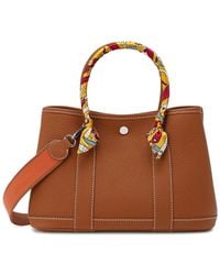 Tiffany & Fred Paris - Top-grain Leather Satchel - Lyst