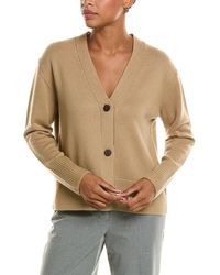 Vince - Shrunken Weekend Wool-Blend Cardigan - Lyst