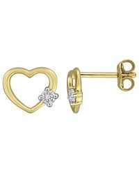 Lab Grown Diamonds - Created Forever 0.14 Ct. Tw. Lab-Grown Diamond Stud Earrings - Lyst