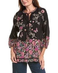 Johnny Was - Margot Silk Blouse - Lyst