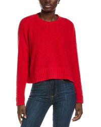 Eileen Fisher - Terry Loop Cashmere-Blend Sweater - Lyst