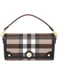 Burberry - Top Handle Note Bag - Lyst