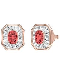Lab Grown Diamonds - 14K 3.25 Ct. Tw. Lab-Grown Diamond Fashion Earring - Lyst