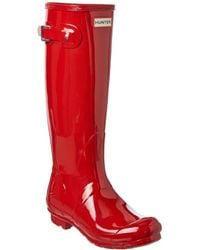 HUNTER - Original Tall Gloss Boot - Lyst