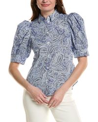 tyler boe - Dana Paisley Blouse - Lyst