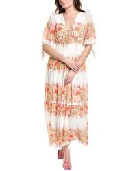 Taylor - Clip Dot Midi Dress - Lyst