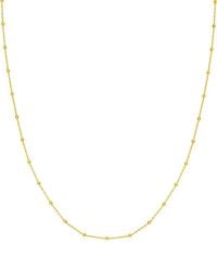 HAWLEY ST - 14K Saturn Necklace - Lyst