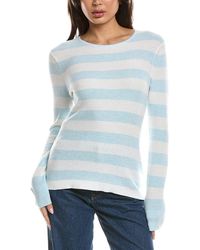 Forte - Thermal Crewneck Cashmere-Blend Sweater - Lyst