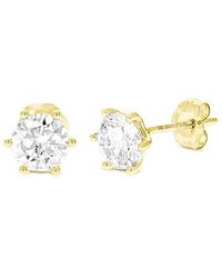 Amairah - 14K 3.00 Ct. Tw. Lab-Grown Diamond Stud Earring - Lyst