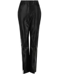 Givenchy - Split Leather Pant - Lyst