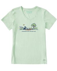 Life Is Good. - Crusher Lite T-Shirt - Lyst