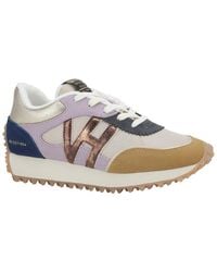 Vintage Havana - Cosmic 39 Suede-Trim Sneaker - Lyst