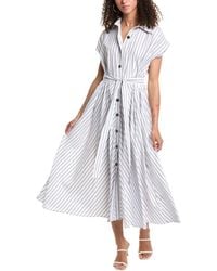 Beulah London - Maxi Shirtdress - Lyst