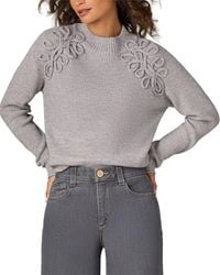 Wit & Wisdom - Soutache Sweater - Lyst