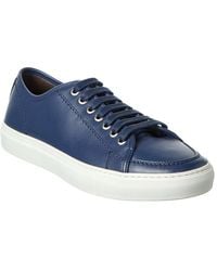 Brioni - Leather Low-Top Tennis Sneaker - Lyst