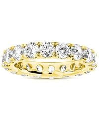 Amairah - 14K 3.00 Ct. Tw. Lab-Grown Diamond Wedding Band Ring - Lyst