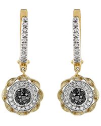 Monary - 14k Two-tone 0.60 Ct. Tw. Diamond Earrings - Lyst