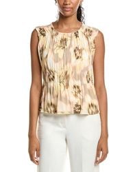 Kenneth Cole - Front Ruch Tank - Lyst