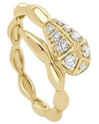 Sabrina Designs - 14K 0.24 Ct. Tw. Diamond Snake Ring - Lyst