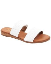 Andre Assous - Galia Raffia Sandal - Lyst