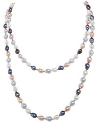 Margo Morrison - Silver Pearl Necklace - Lyst