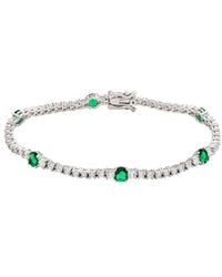 Suzy Levian CZ Jewelry - Suzy Levian Cz Stackable Bracelet - Lyst