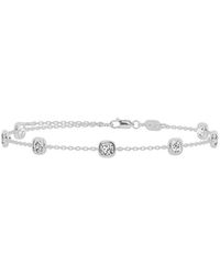 Lab Grown Diamonds - 14K 1.50 Ct. Tw. Lab-Grown Diamond Tennis Bracelet - Lyst