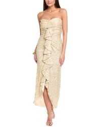 Ramy Brook - Goldie Silk-Blend Maxi Dress - Lyst