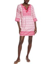 Tommy Bahama - Catalina Coast Palm Cover-Up Dress - Lyst