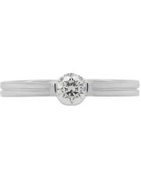 Diana M. Jewels - Fine Jewelry 18k 0.25 Ct. Tw. Diamond Half-eternity Ring - Lyst