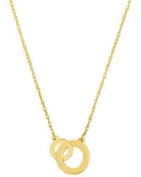 HAWLEY ST - 14K Geometric Necklace - Lyst
