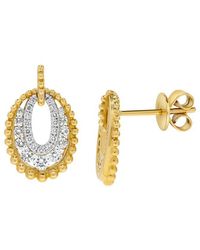 H.J. Namdar - 14K 0.58 Ct. Tw. Diamond Dangle Earring - Lyst