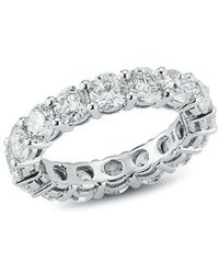 Nephora - 14k 5.00 Ct. Tw. Diamond Eternity Ring - Lyst