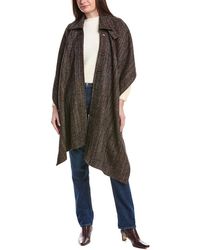 Fendi - Dnu Pack Wool & Alpaca-Blend Cloak - Lyst