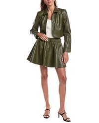 Laundry by Shelli Segal - Curved Hem Cropped Jacket - Lyst