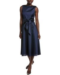 Badgley Mischka - Gazar Boatneck Cocktail Dress - Lyst