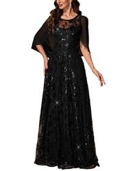 Luna Tuccini - Embellished Maxi Dress - Lyst